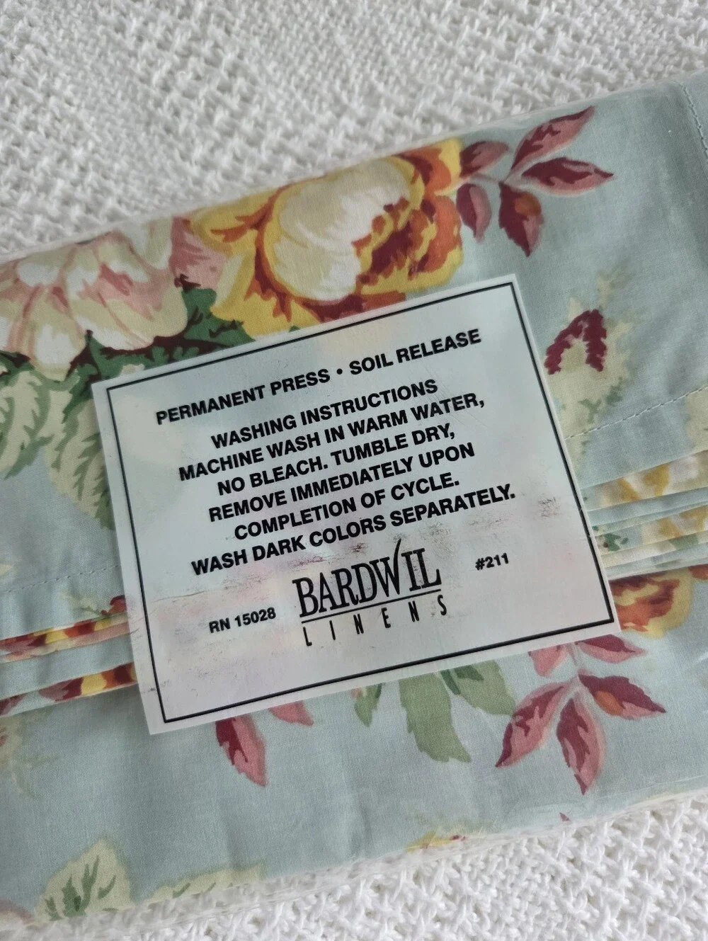Chaps Home Wainscott Floral Cloth Napkins - Set Of 8